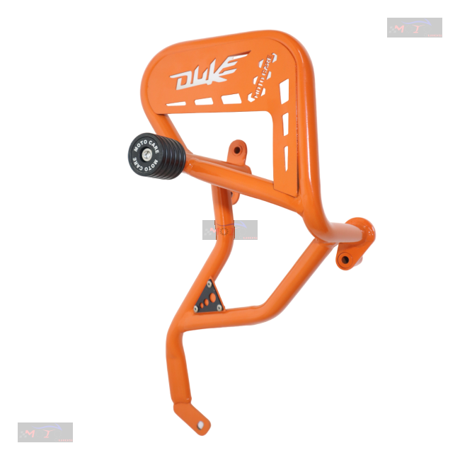 Crash Guard (orange) With Dual Sliders For Ktm Duke 250/390 Gen-3